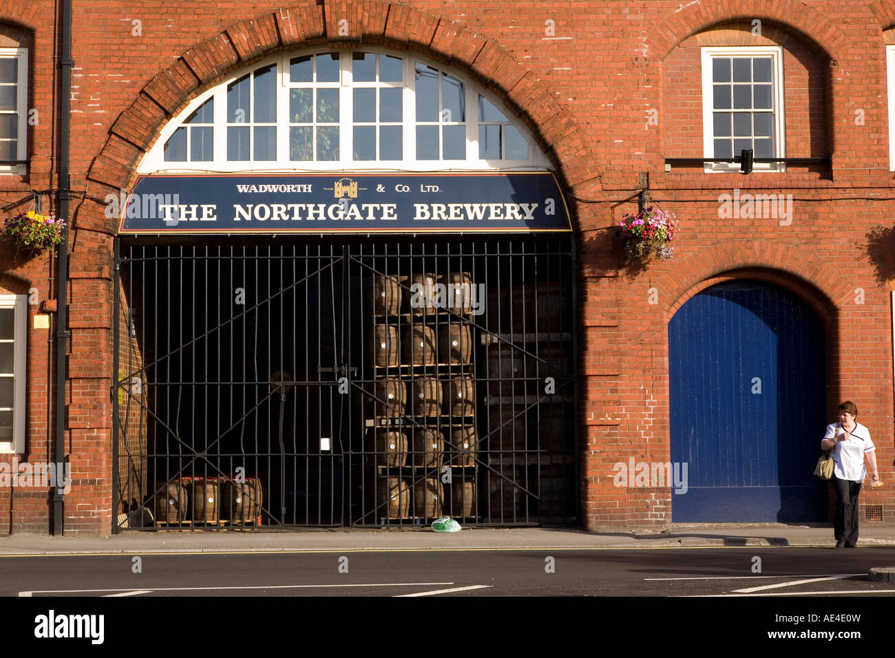 Outside the Wadworth brewery Devizes Wiltshire UK Stock Photo Alamy