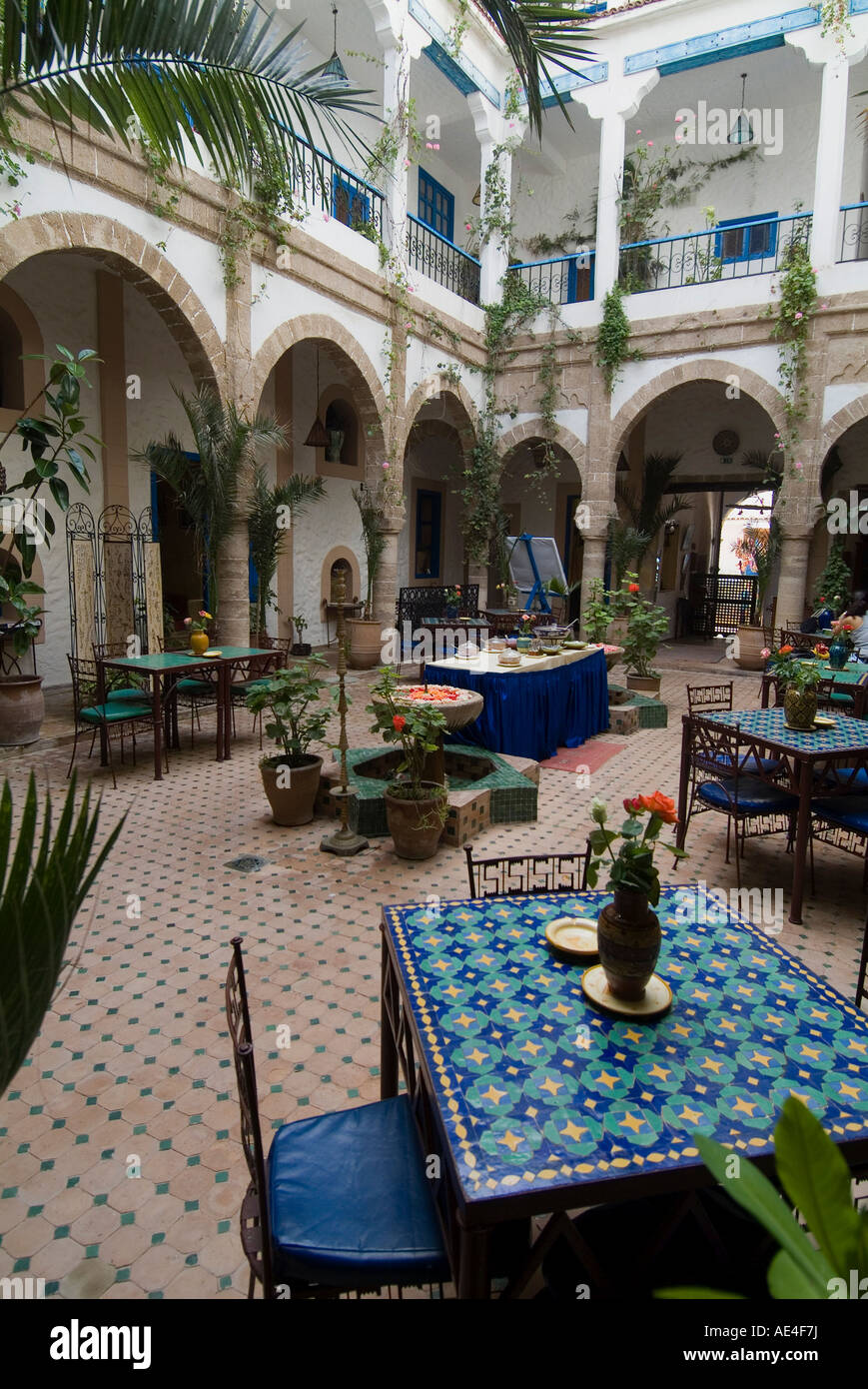 Riad al Madina, Essaouira, Morocco, North Africa, Africa Stock Photo