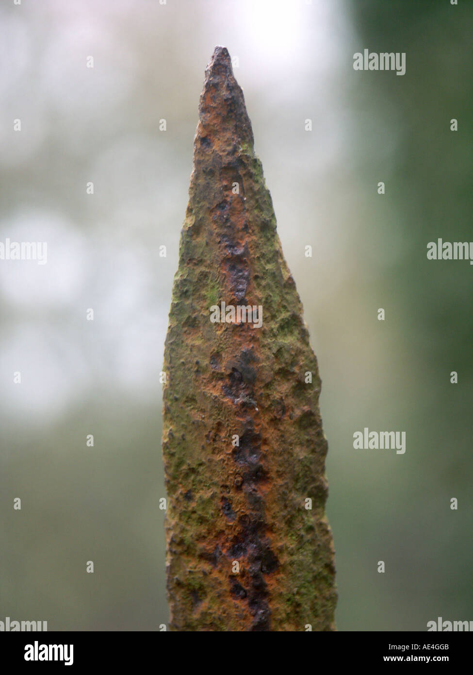 Corroded Fence 2 Stock Photo Alamy
