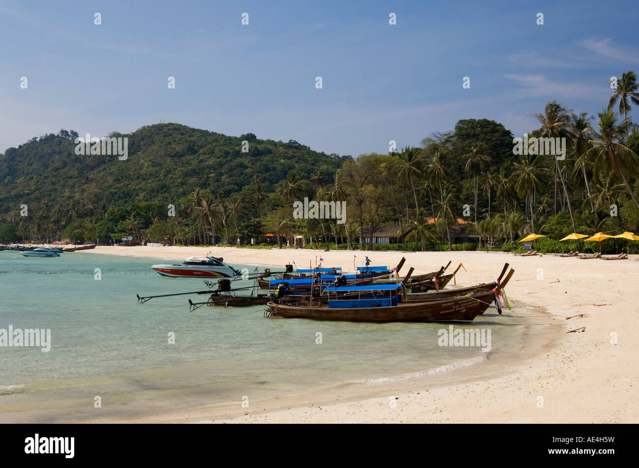 Laem Tong beach, Phi Phi Don Island, Thailand, Southeast Asia, Asia
