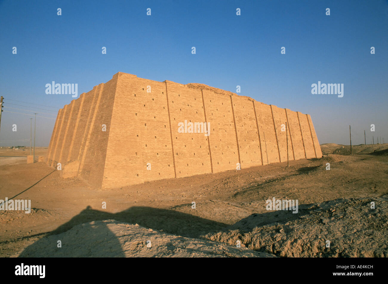 Ziggurat, Ur, Iraq, Middle East Stock Photo