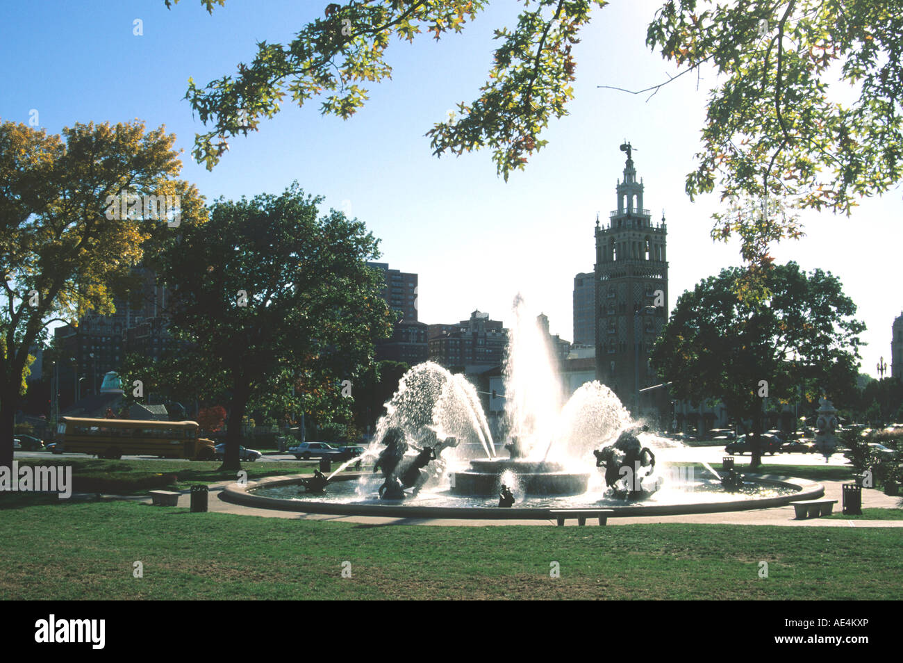 J.C. Nichols Fountain, Country Club Plaza, Kansas City, Missouri, United States of America