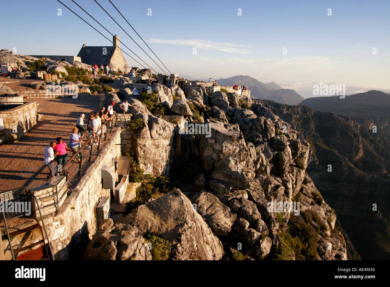 south africa cape town table mountain view point Stock Photo