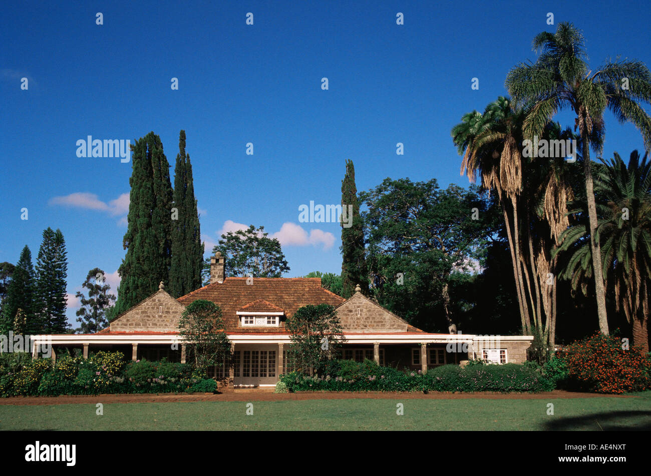 The house of Karen Blixen (Isak Dinesen), suburbs, Nairobi, Kenya, East