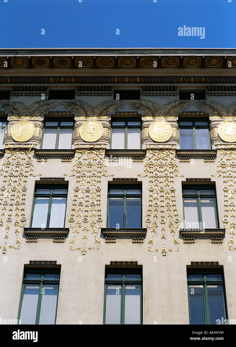 Wagner apartments, Vienna, Austria, Europe Stock Photo Alamy