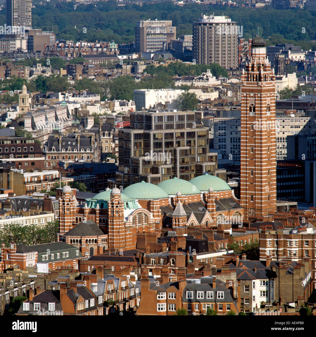 London aerial view 1990s hi-res stock photography and images - Alamy