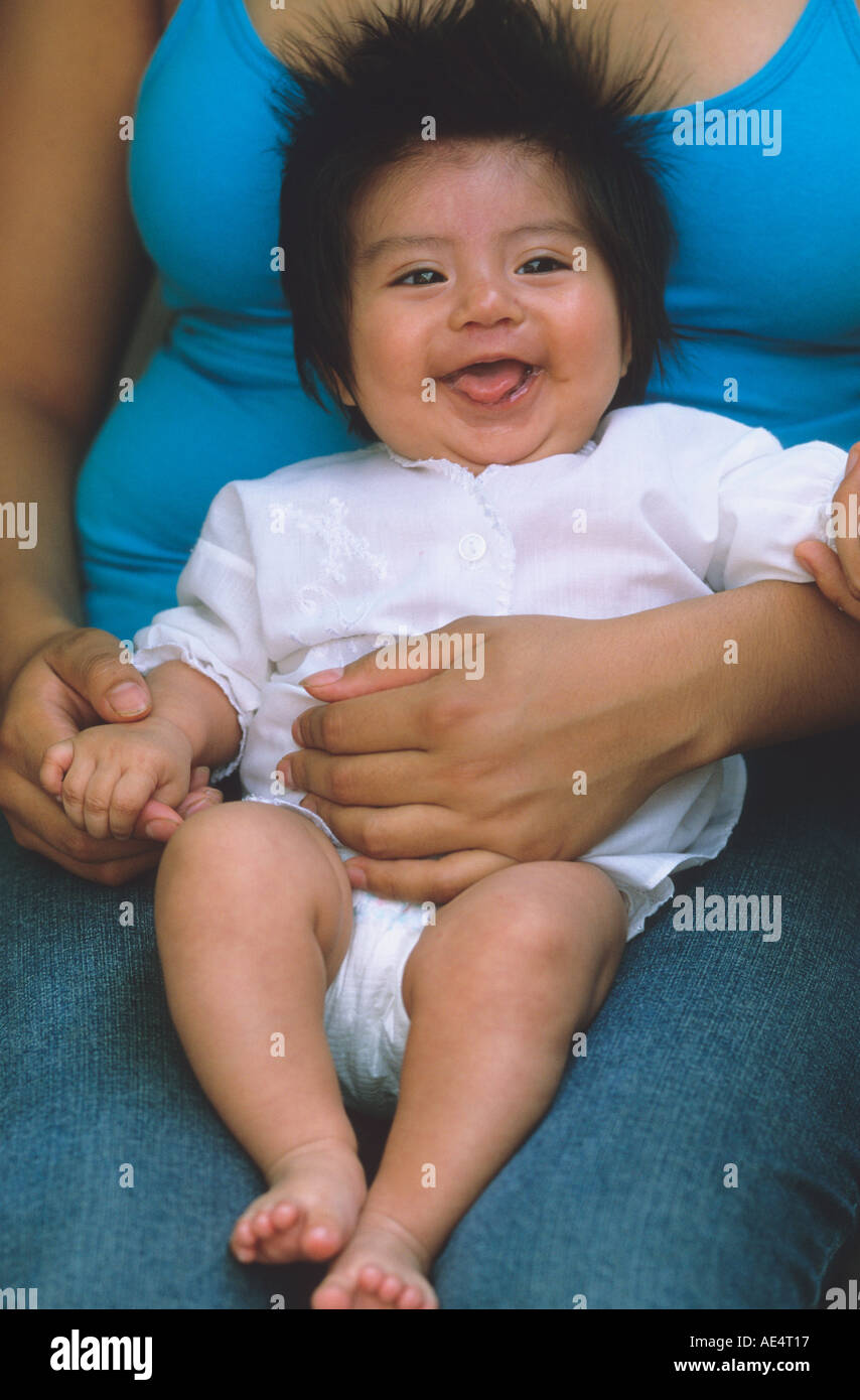 Young baby living in one of the sprawling suburbs, Ixtalapa, Mexico ...