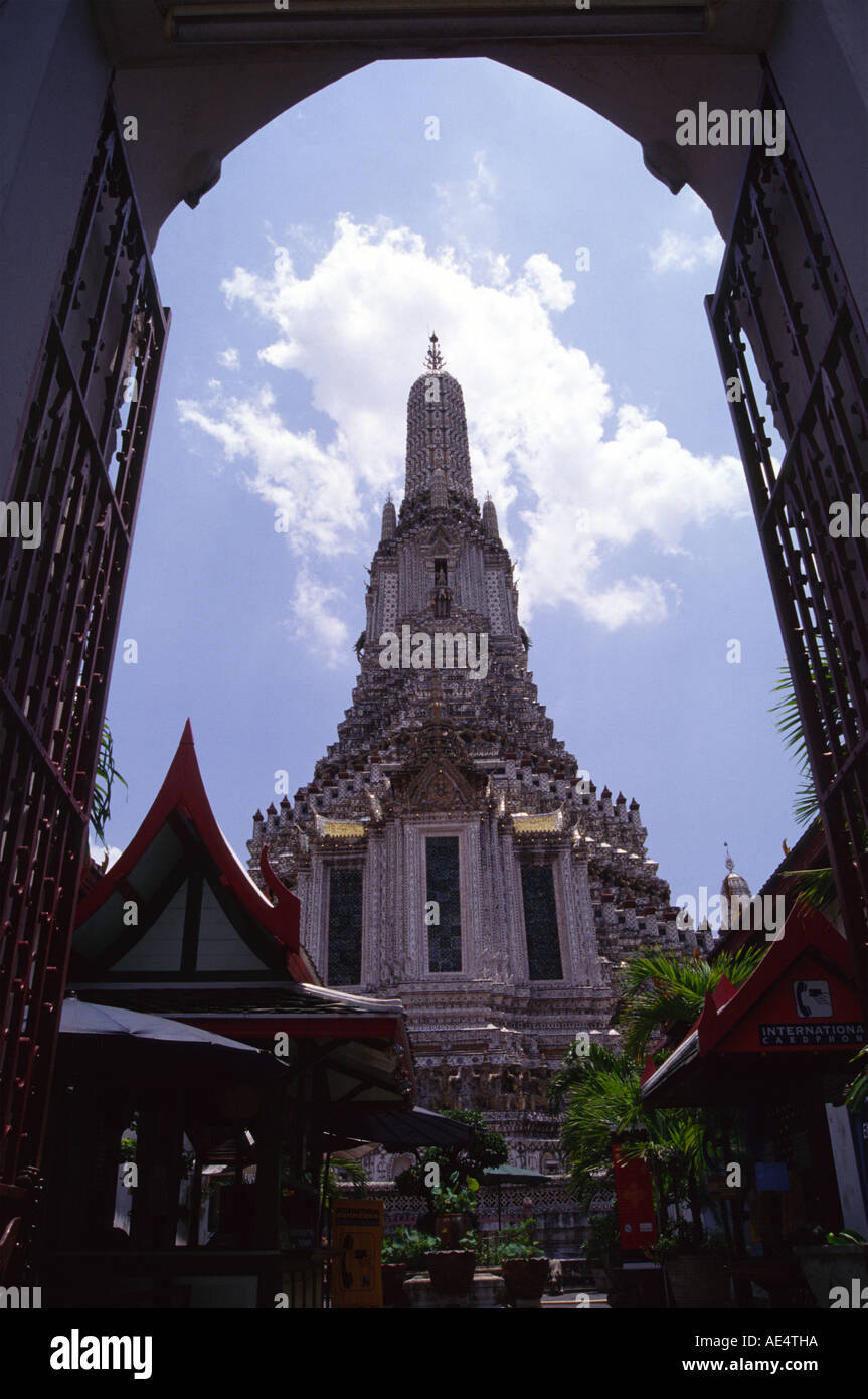 Wat Arun , Temple of the down , Bangkok , Thailand Stock Photo