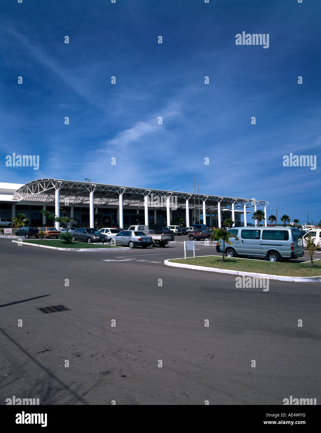 St Kitts Bradshaw Airport Main Terminal Building Stock Photo Alamy