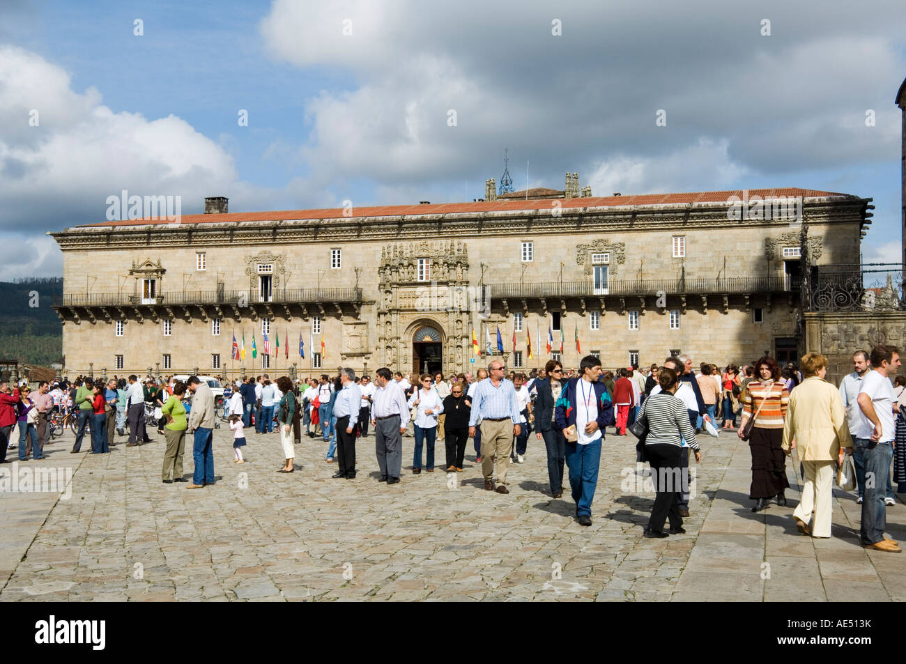 Hostal de los Reyes Catolicos (Hospital Real) (Royal Hospital), Santiago de Compostela, Galicia