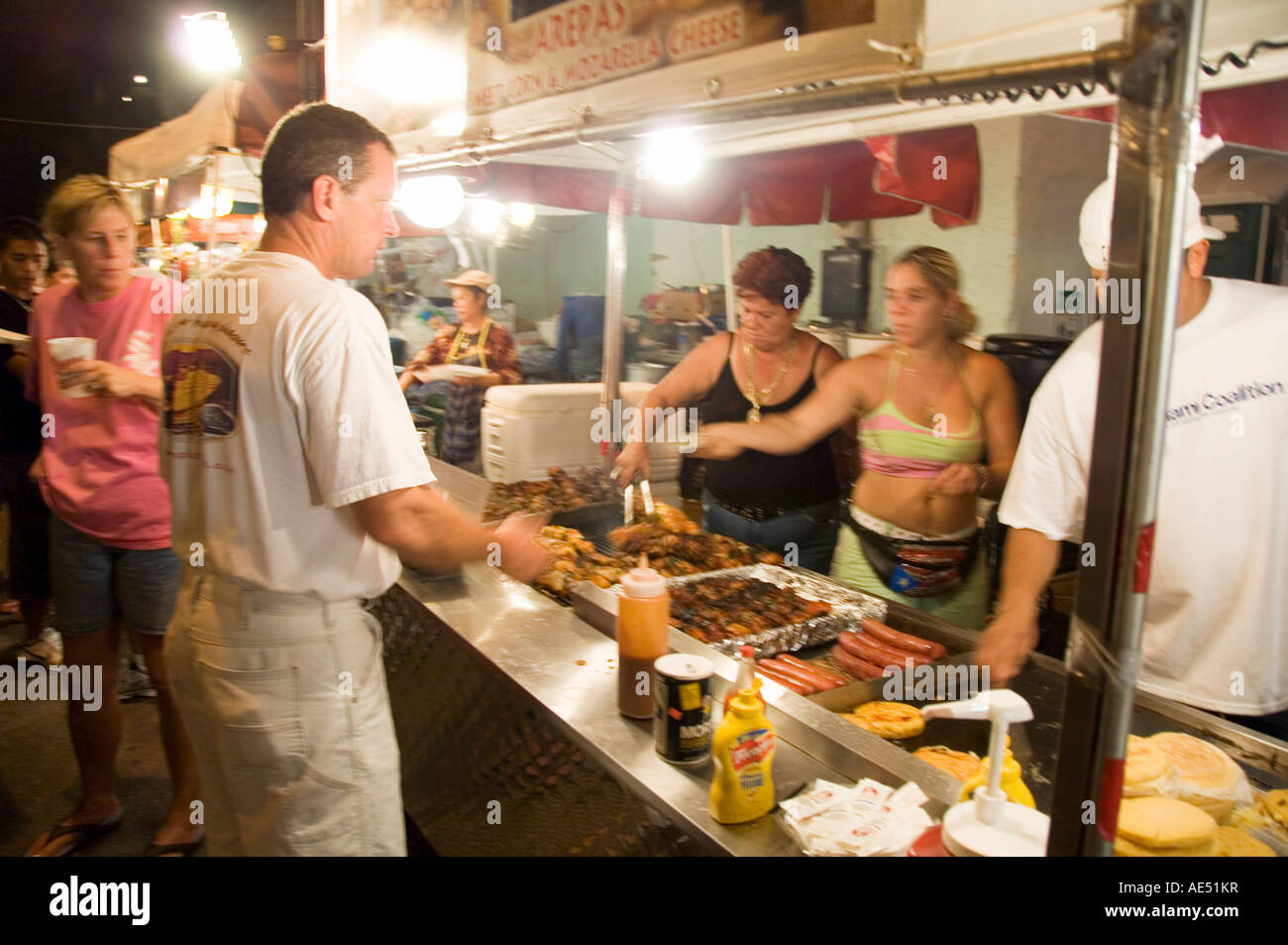 Goombay Festival in Bahama Village, Petronia Street, Key West, Florida