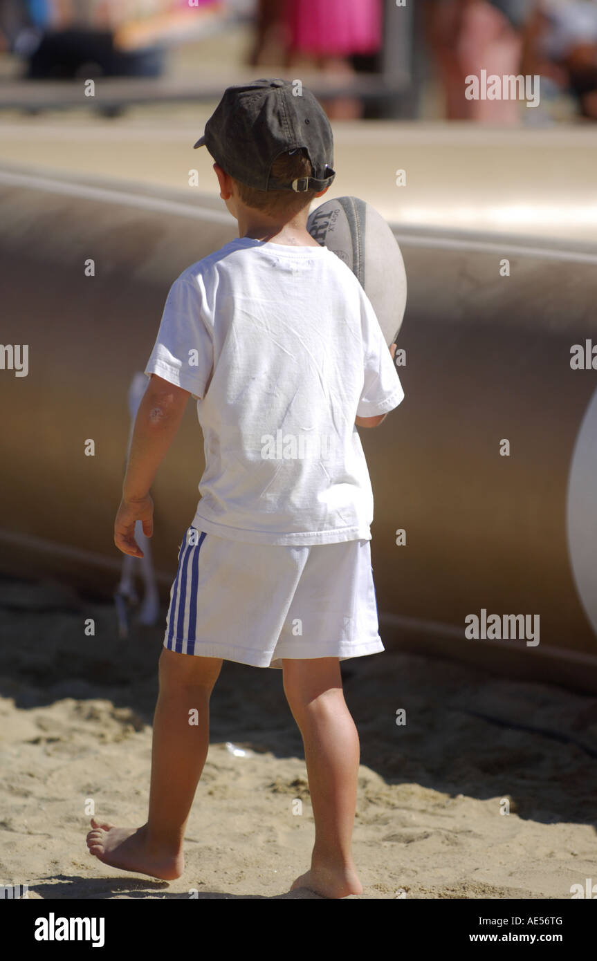 summer rugby boy Stock Photo - Alamy