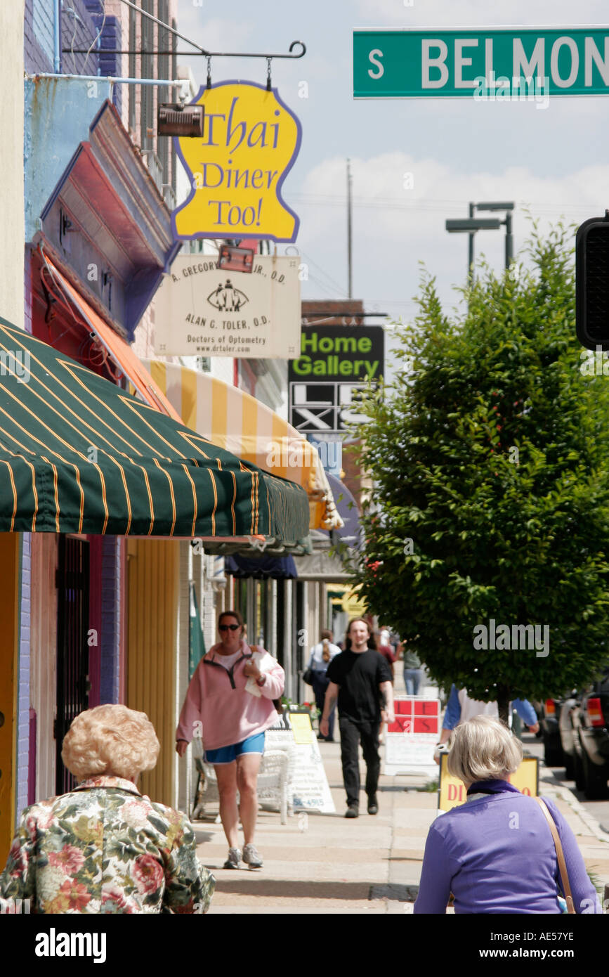 Cary Street Richmond Virginia High Resolution Stock Photography and