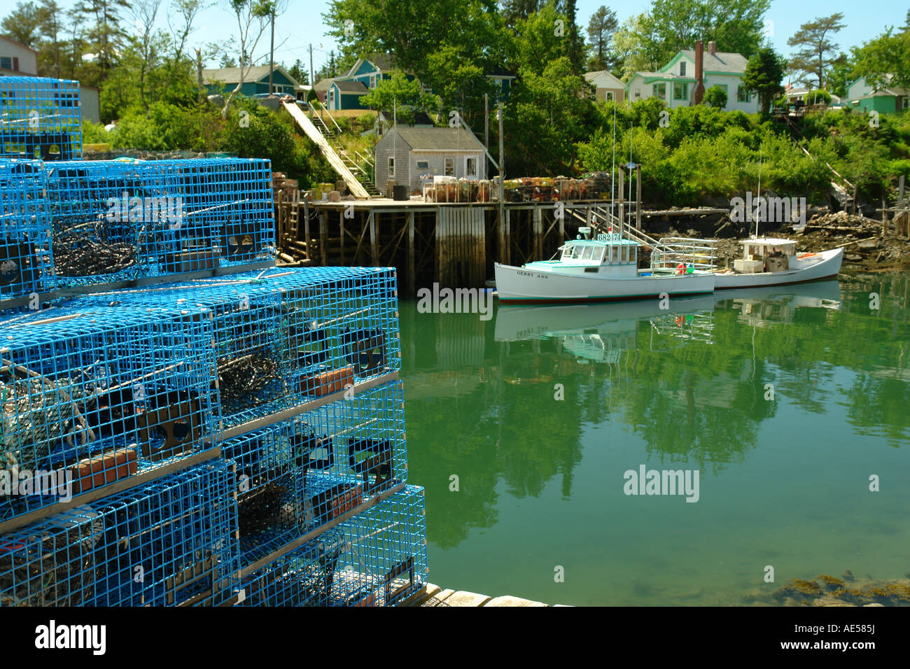 AJD59461, Birch Harbor, ME, Maine, Schoodic Peninsula, fishing harbor