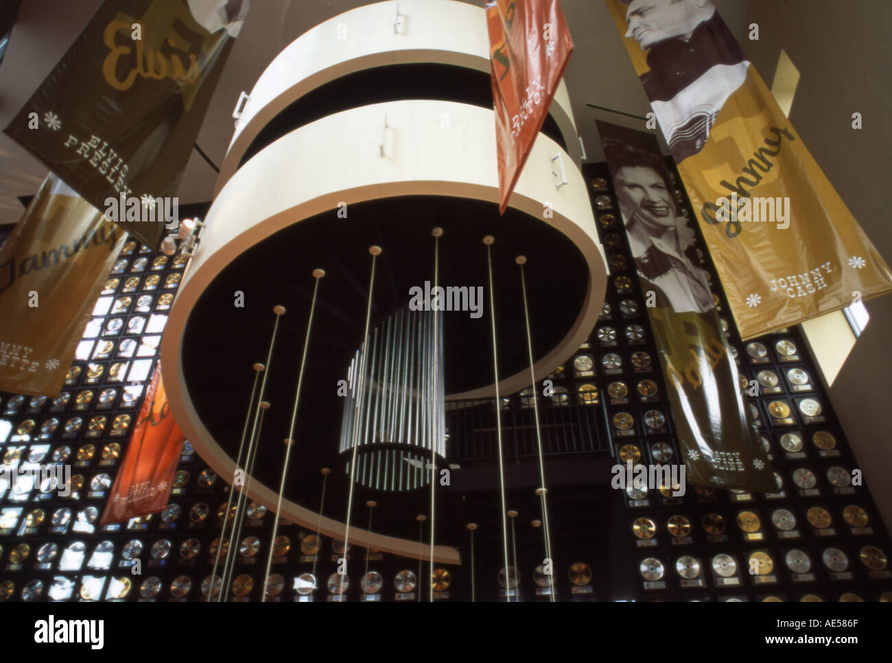 Nashville Tennessee Country Music Hall Of Fame and Museum Interior ...