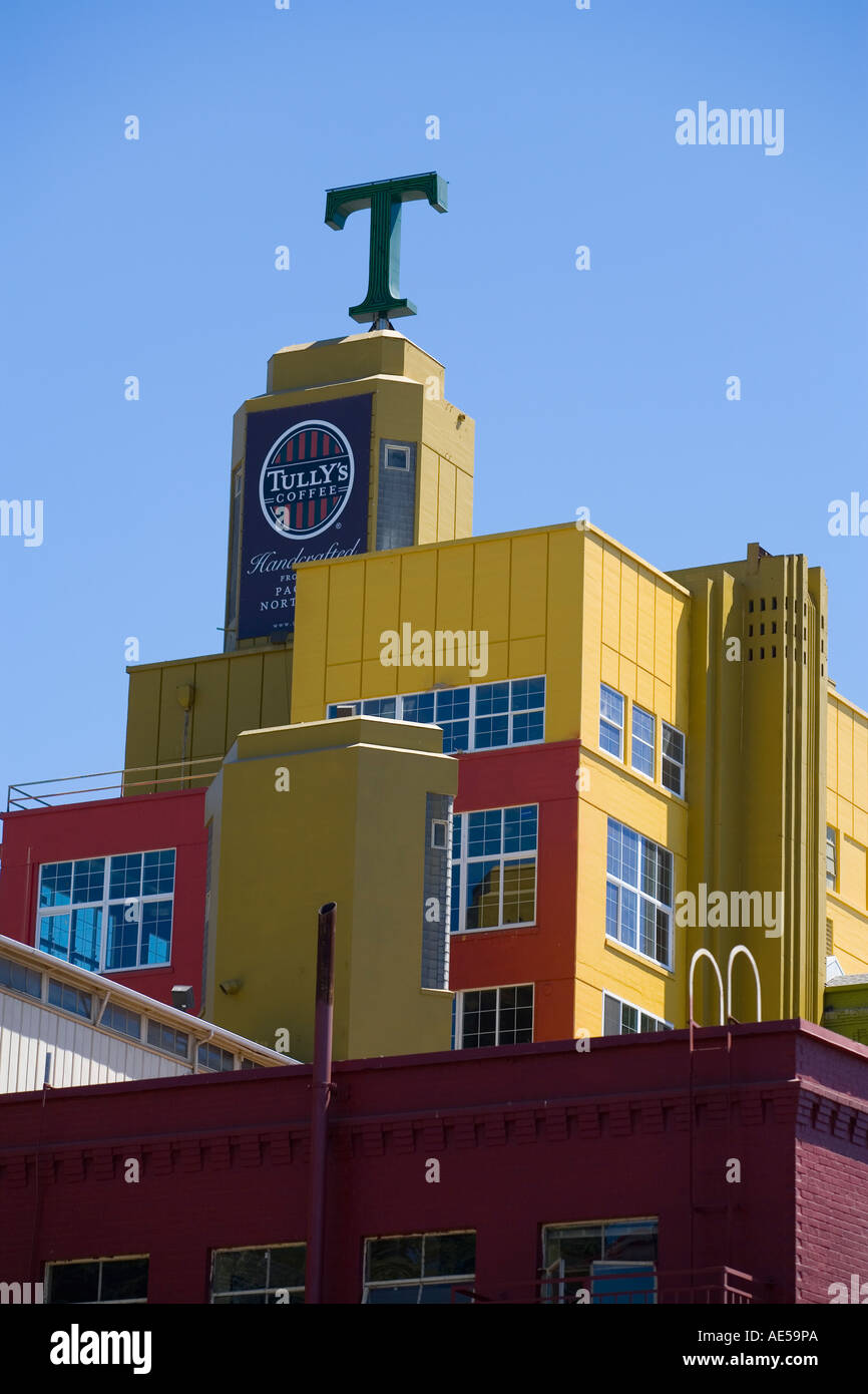 Tullys Coffee Company corporate headquarters in the historic Rainier