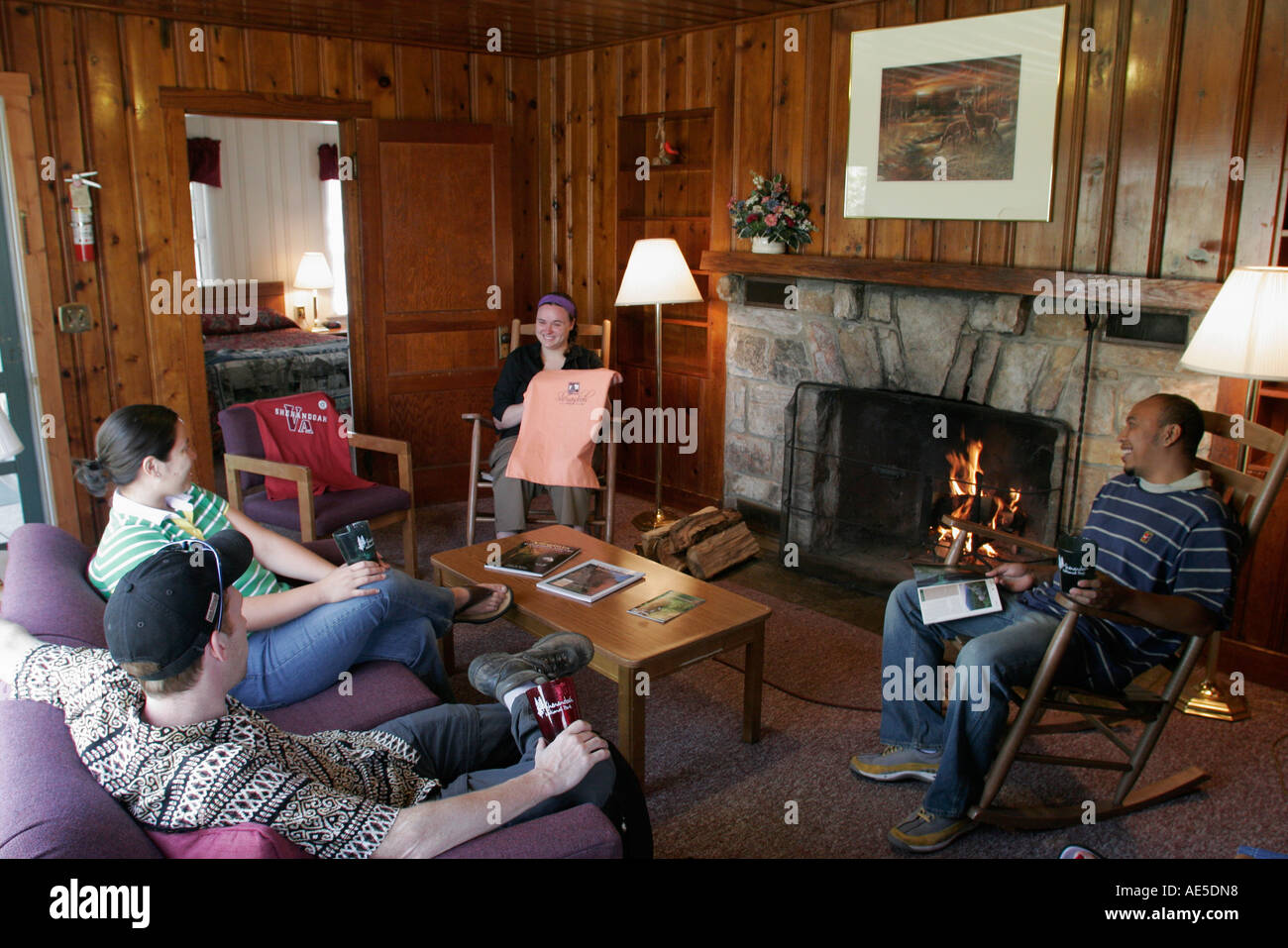 Shenandoah National Park Virginiabig Meadows Lodge Mountain View