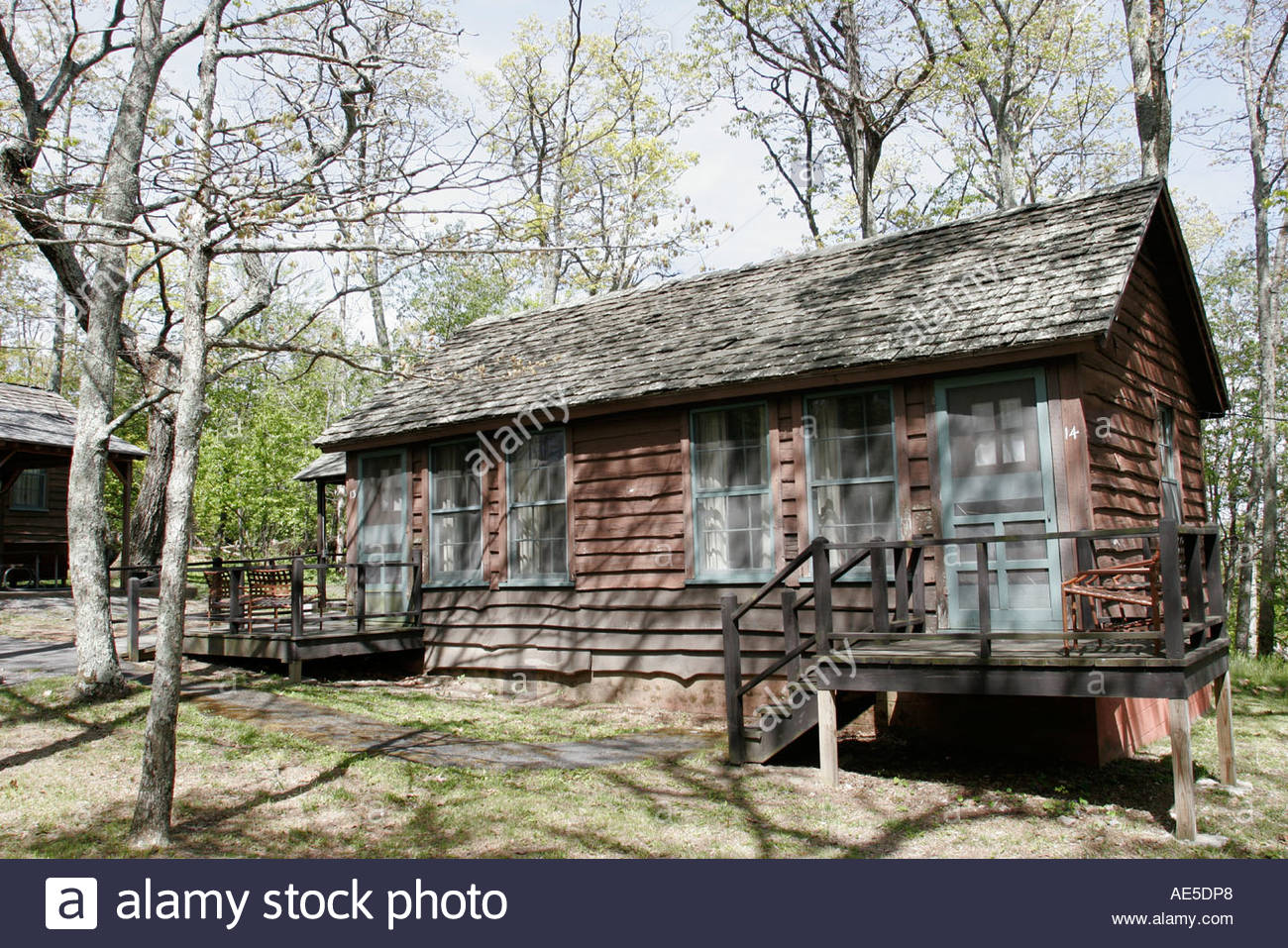 Shenandoah National Park Virginia Lewis Mountain Cabins Former