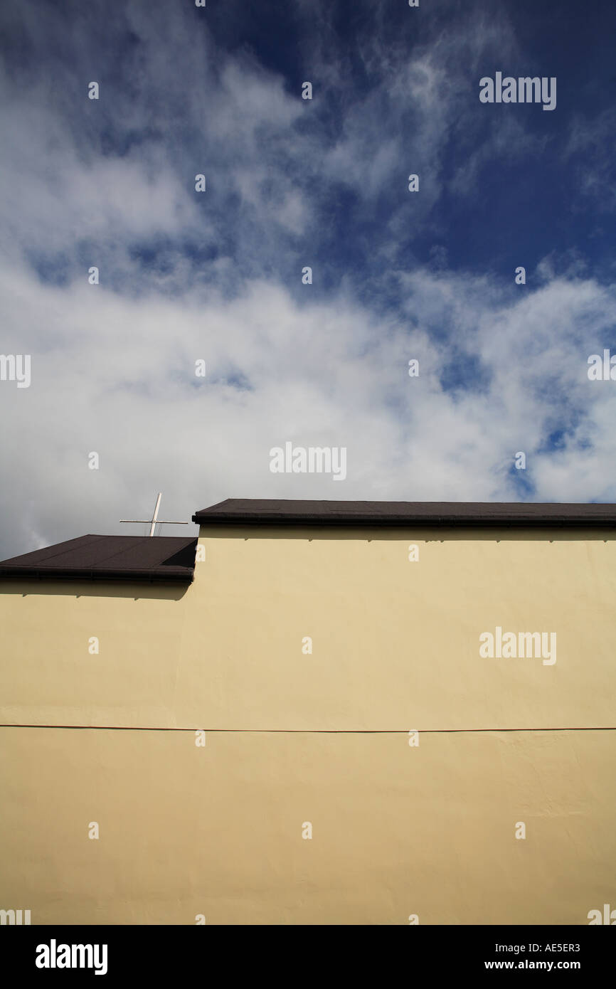 Side view of a sailing club house, North Wales Stock Photo Alamy