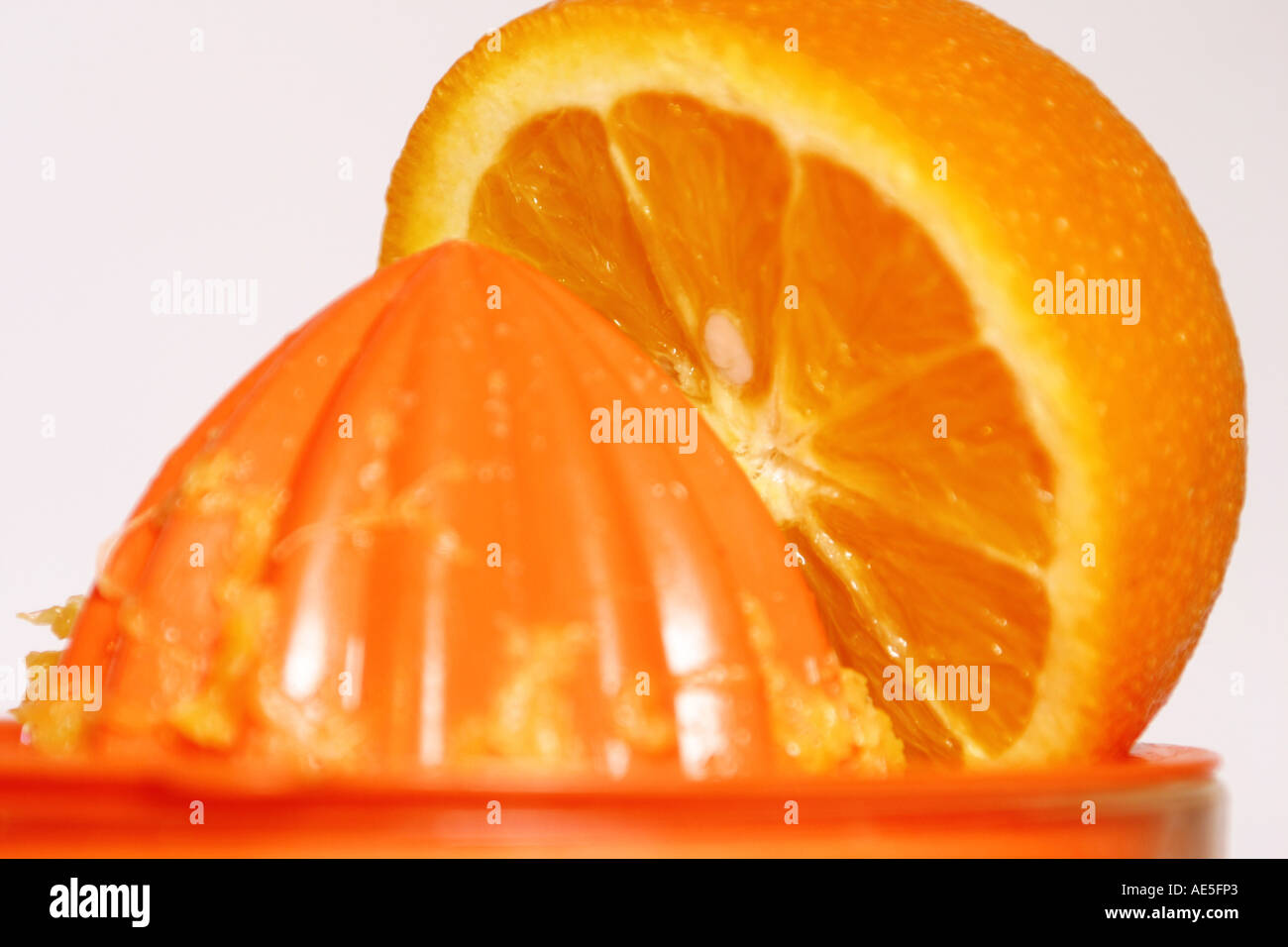 Orange presses Stock Photo