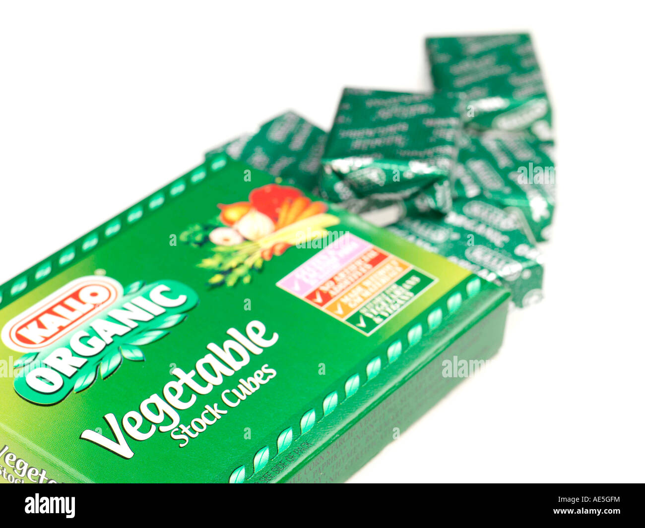 Vegetable Stock Cubes Stock Photo Alamy