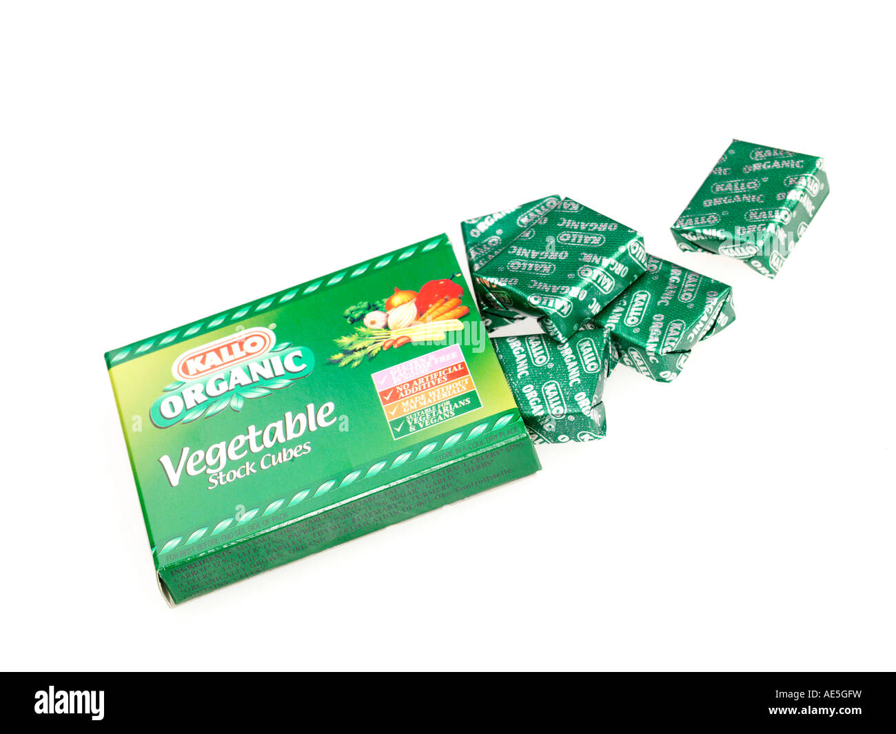 Vegetable Stock Cubes Stock Photo Alamy