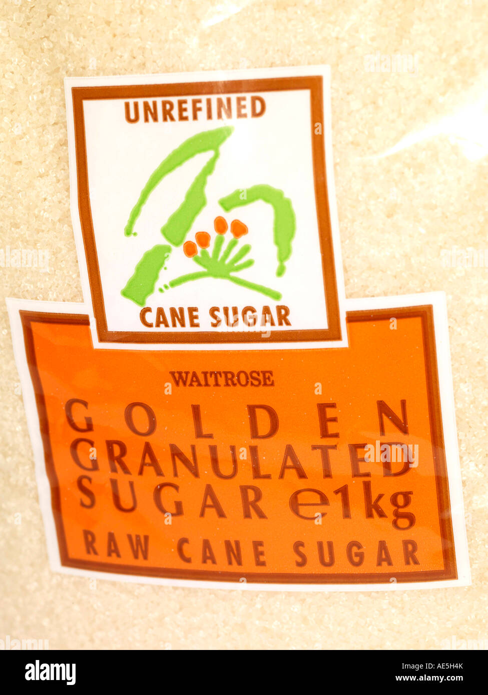 Granulated Sugar Stock Photo