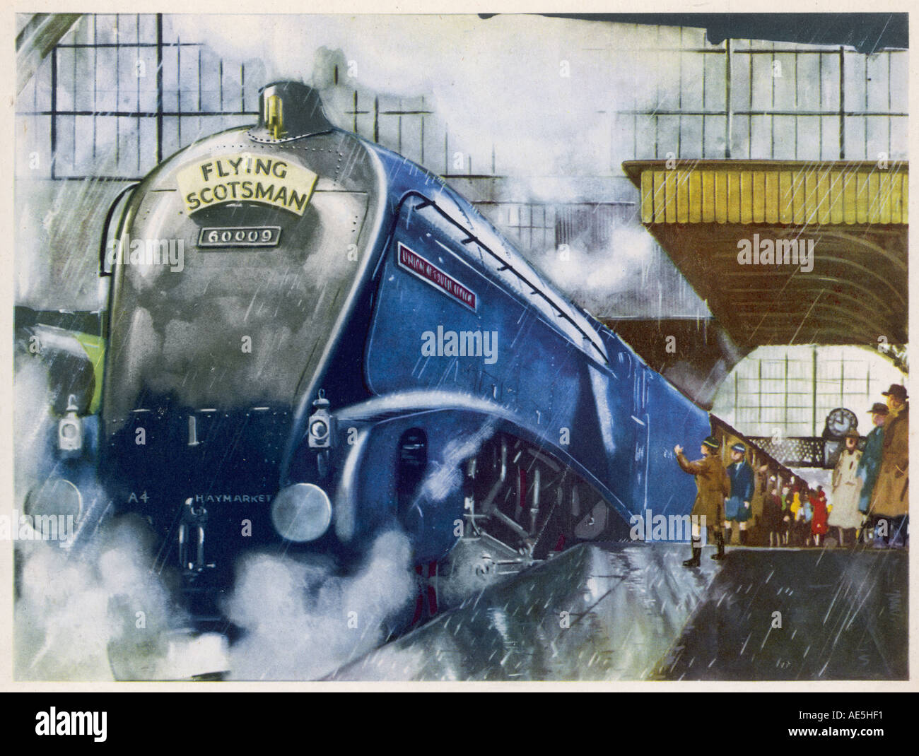 Vintage LMS Scot Passes Scot Railway Poster A3/A4 Print 
