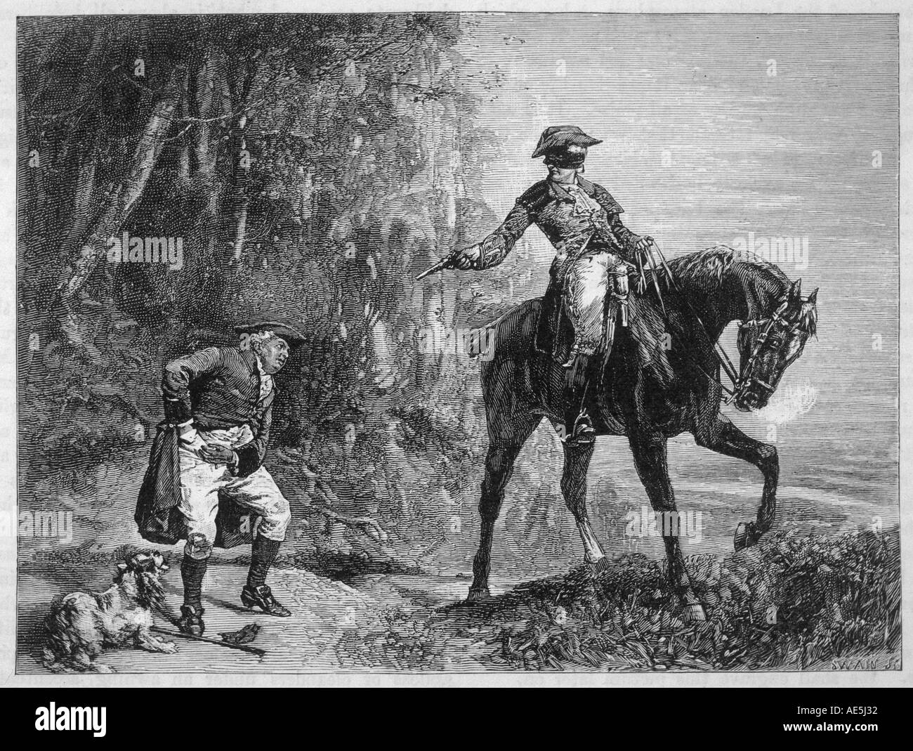Crime highwayman highwaymen hi-res stock photography and images - Alamy