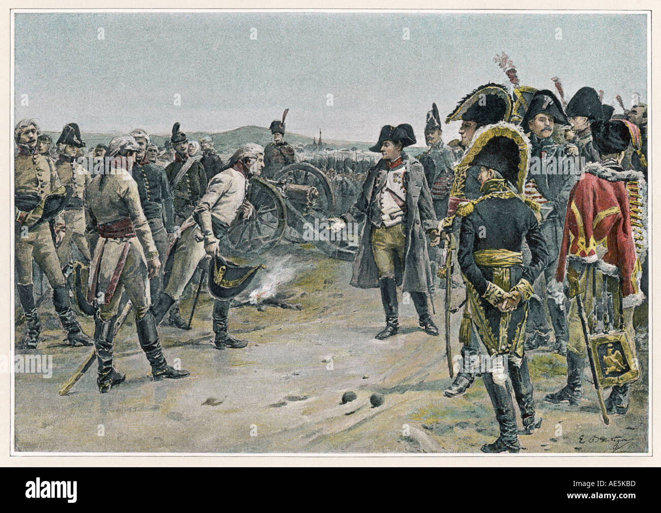 Events Napoleonic War Stock Photo
