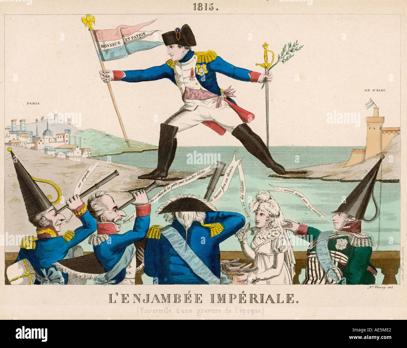 Napoleon From Elba Stock Photo Alamy