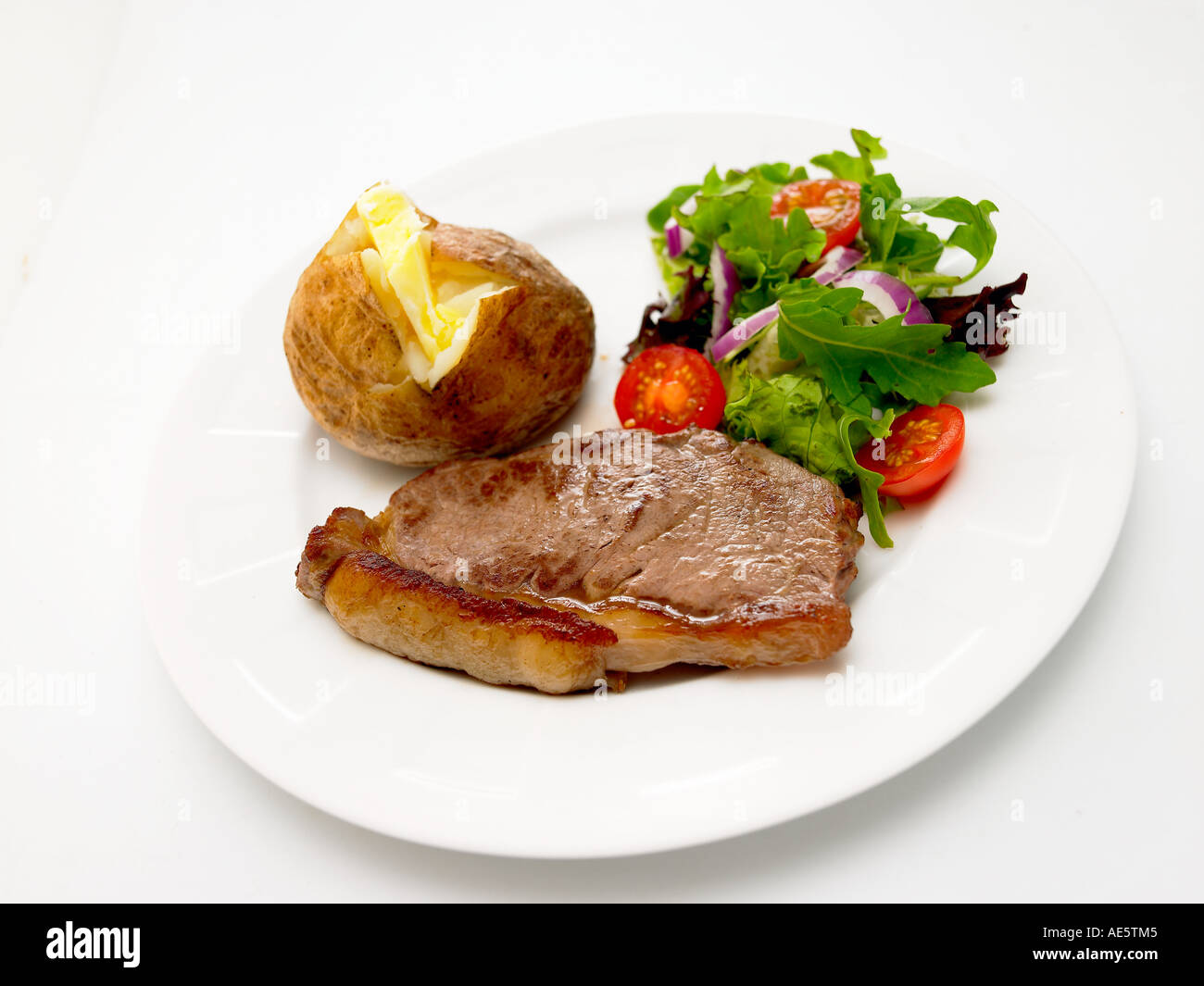 Steak baked potato hi-res stock photography and images - Alamy