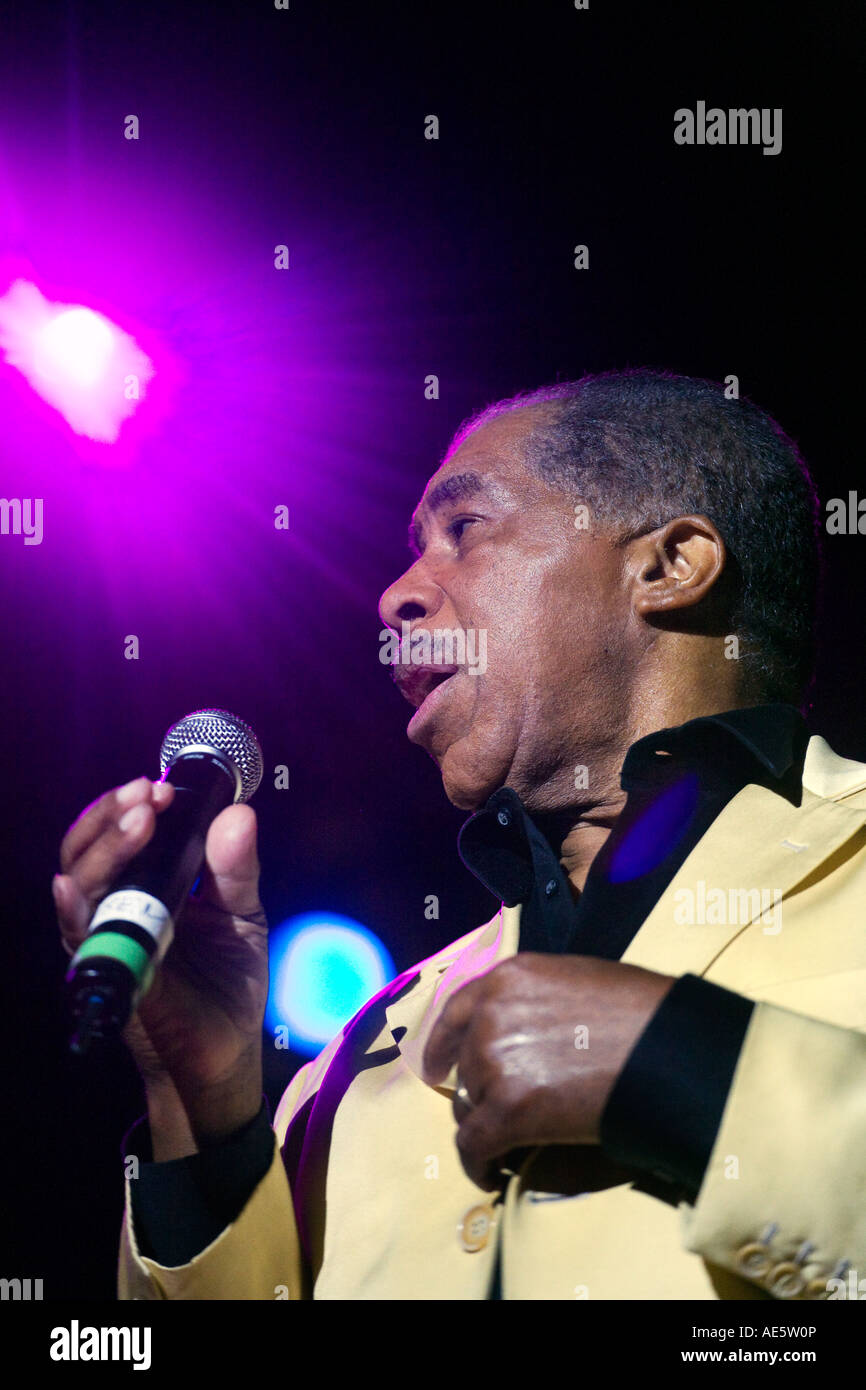 BEN E KING sings with the 4 KINGS OF RHYTHM BLUES at the MONTEREY BAY