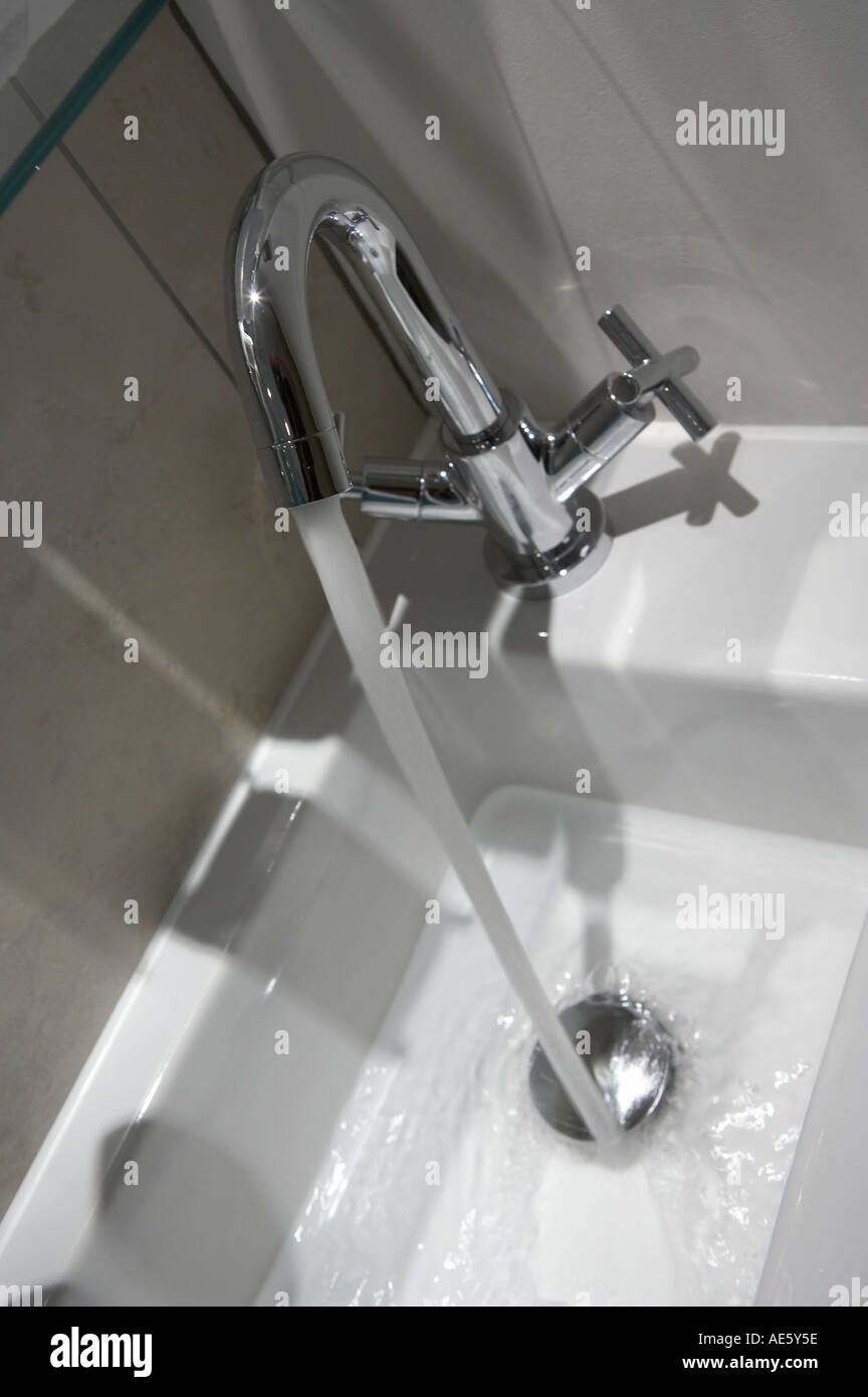 Bathroom Sink Plug Hole High Resolution Stock Photography and Images