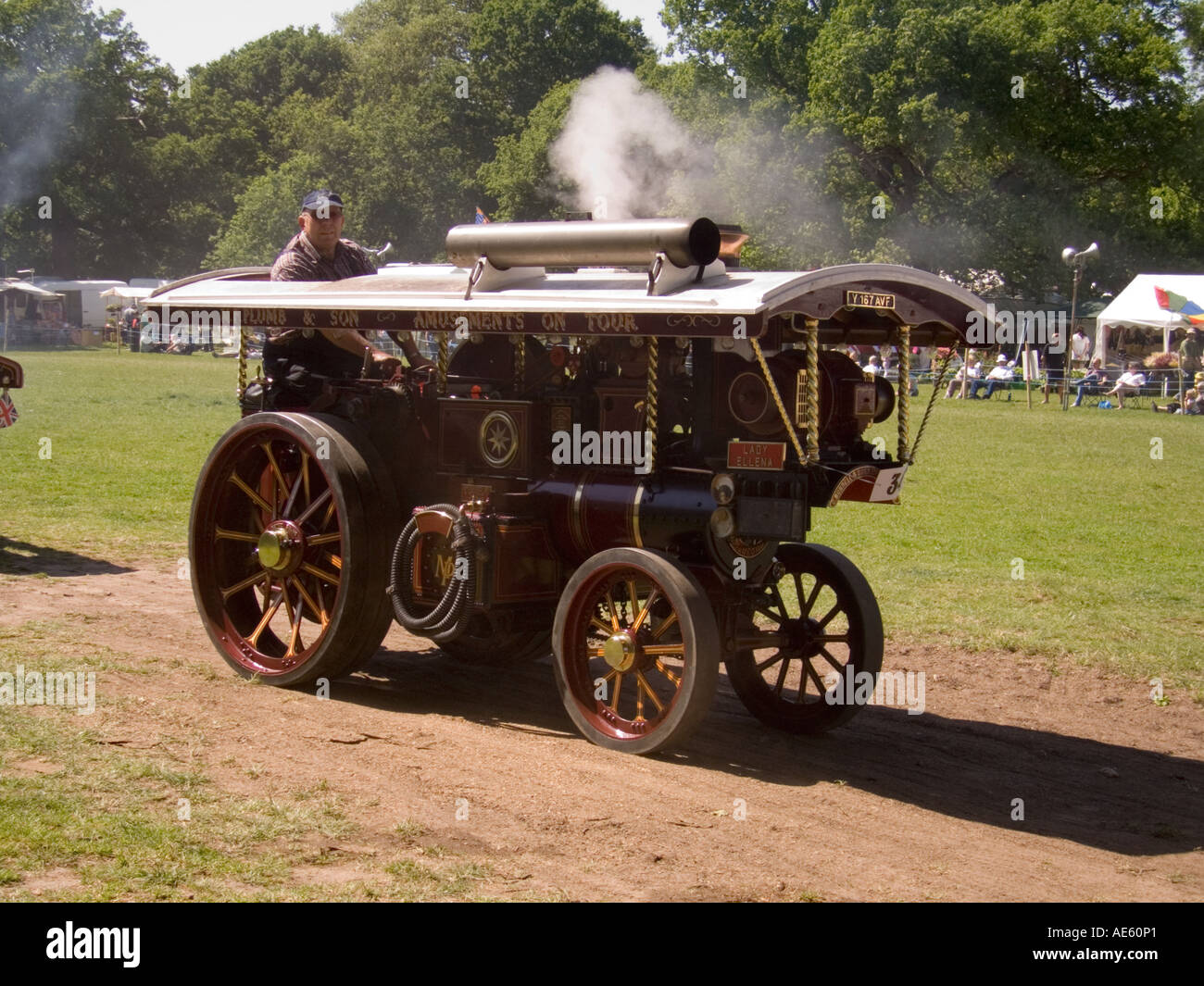 Steam traction engine rally, steam fayre steam fair, Victorian