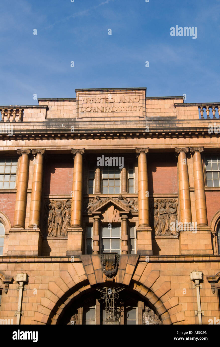Old Coroner's Court Fire Station Manchester England Stock Photo Alamy