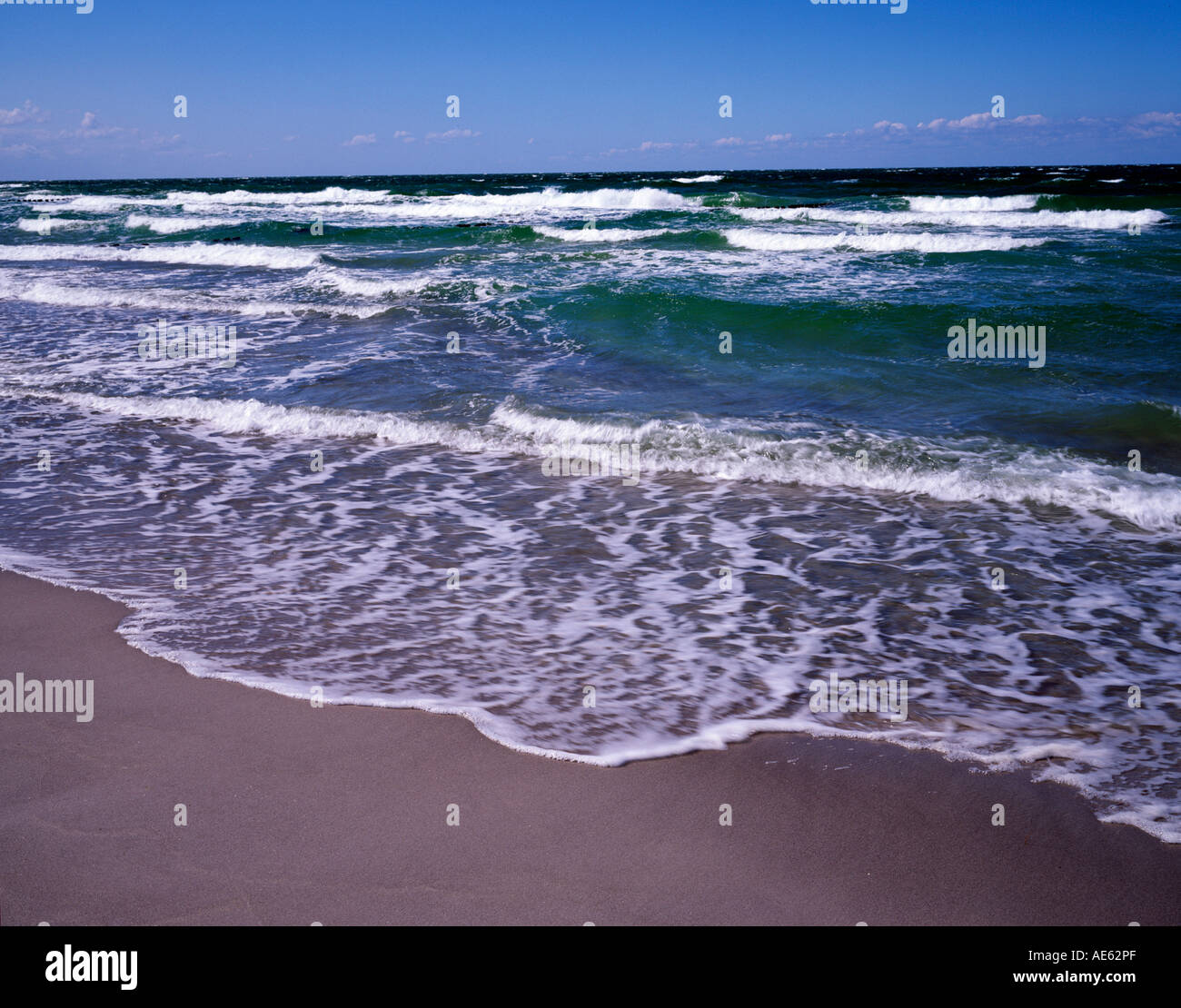 Beach, Baltic Sea, Germany Stock Photo