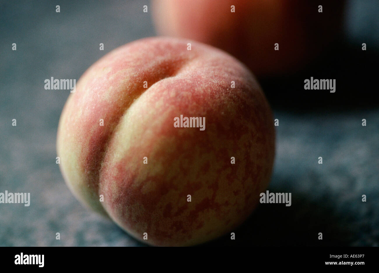 Peach (Prunus persica) Stock Photo