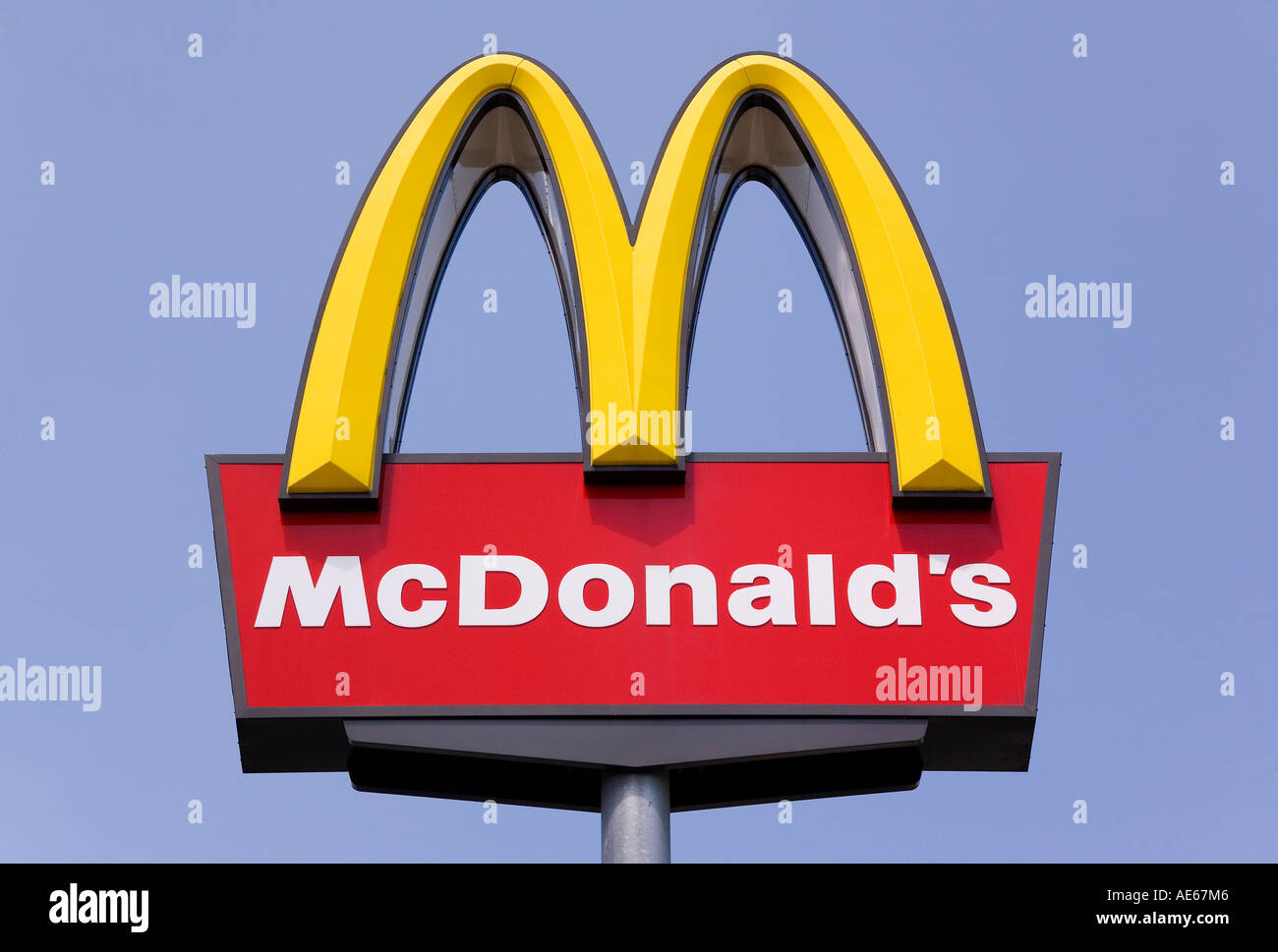 Mcdonalds Logo Stock Photo Alamy