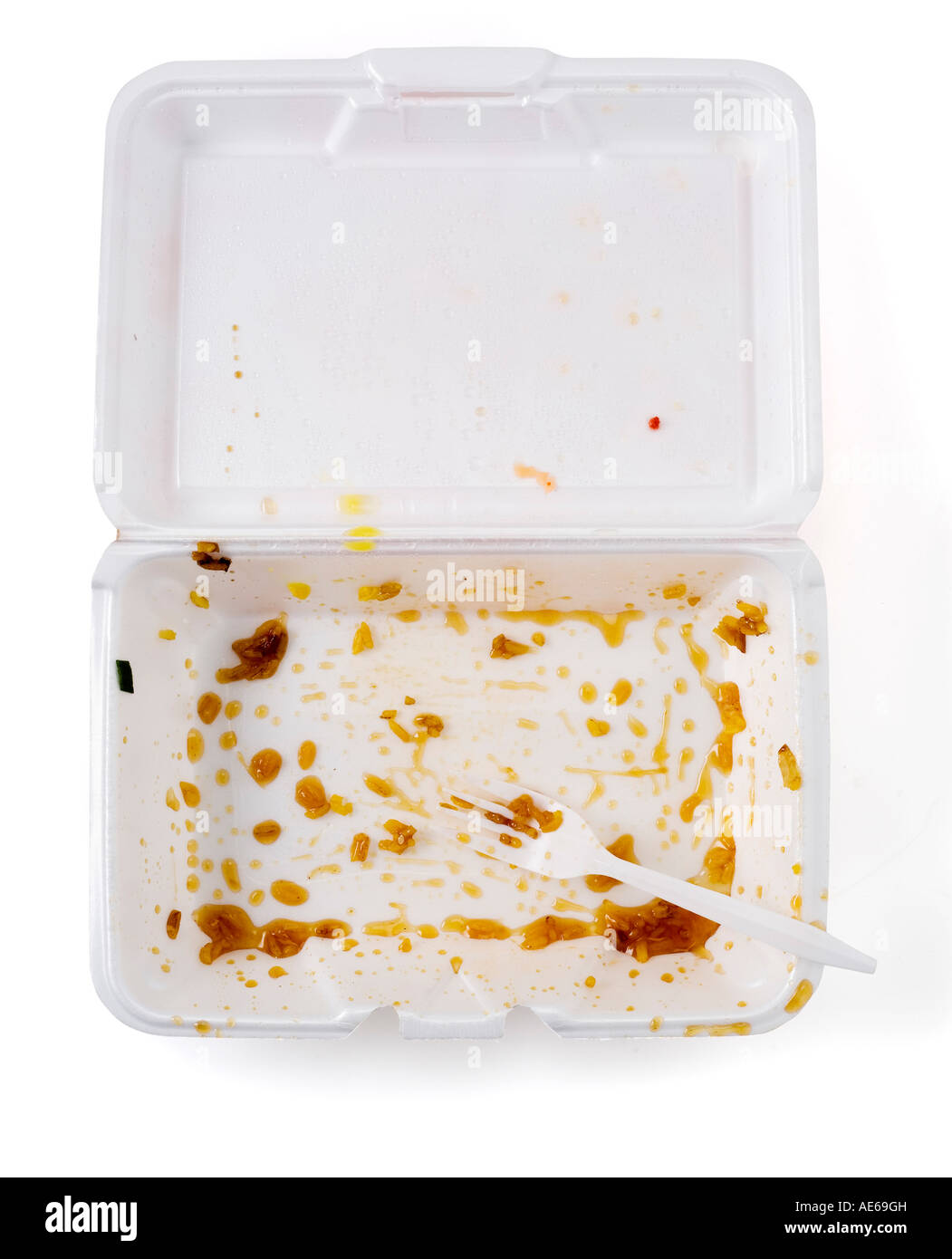 take out styrofoam waste Stock Photo Alamy