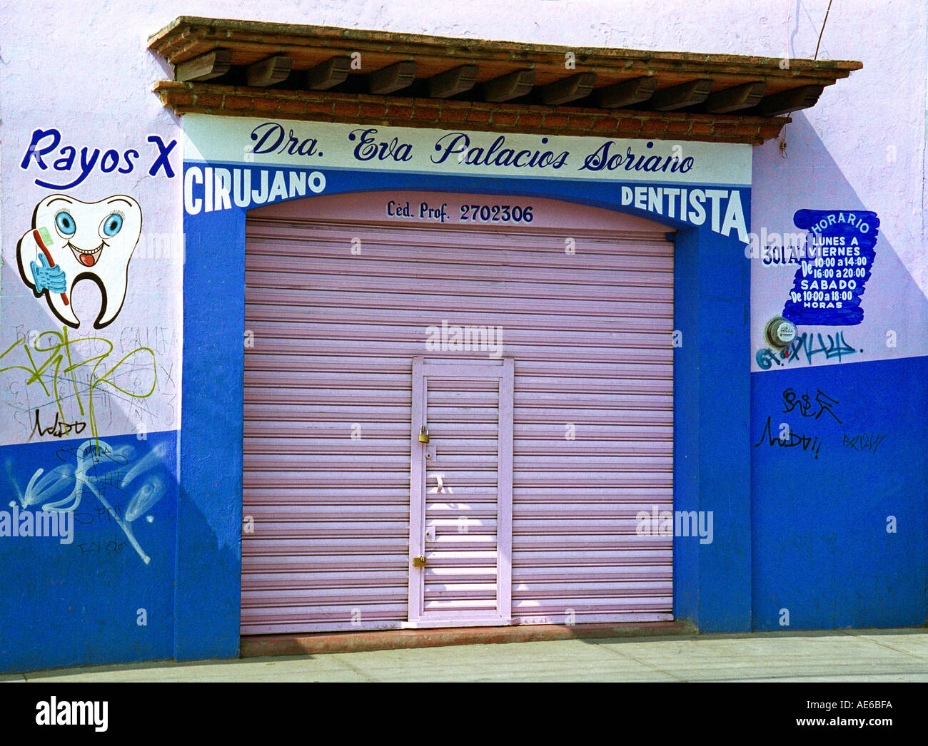 Dentists Surgery Cuidad Oaxaca Mexico Stock Photo