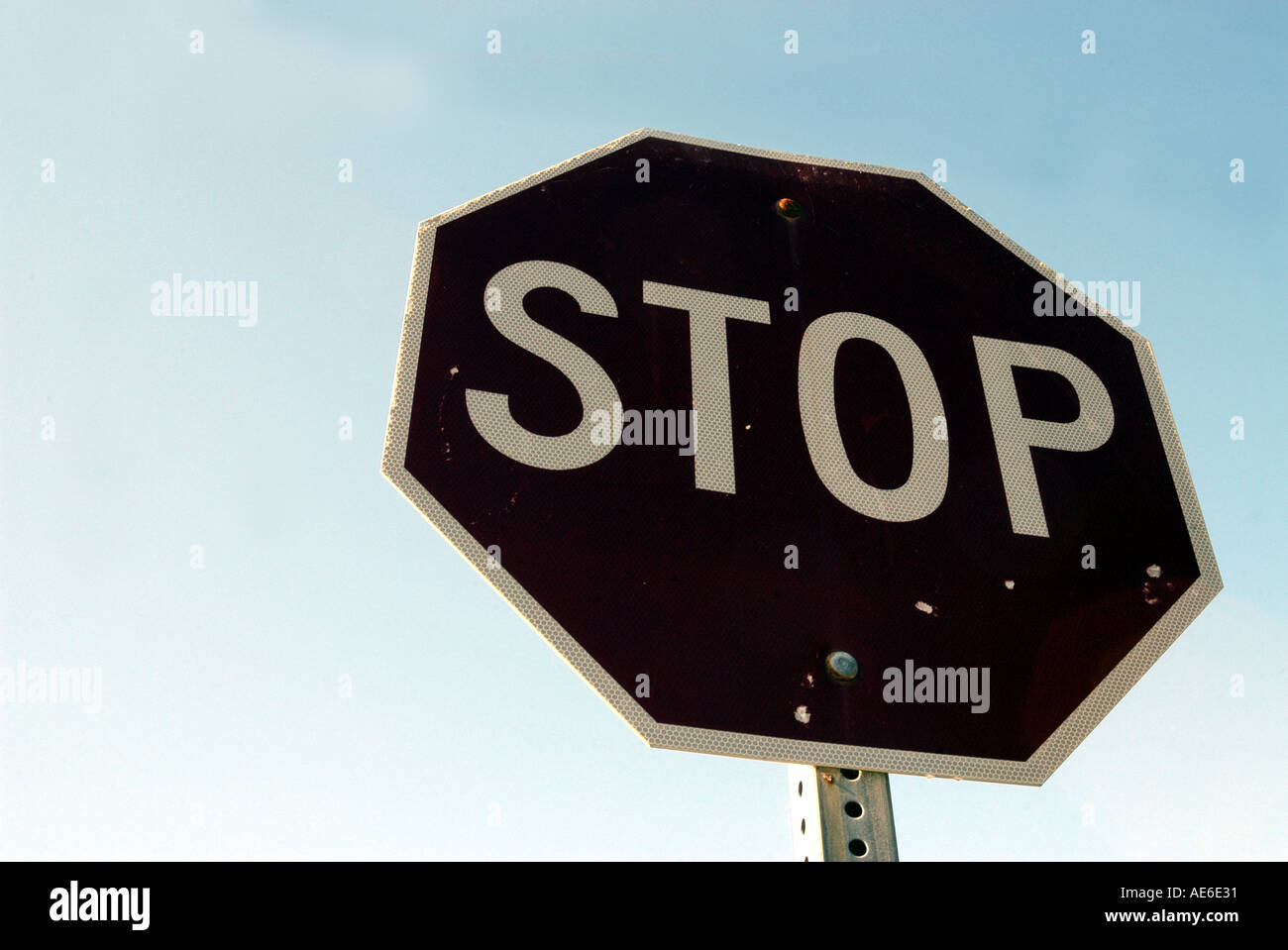 Stop Sign Stock Photo