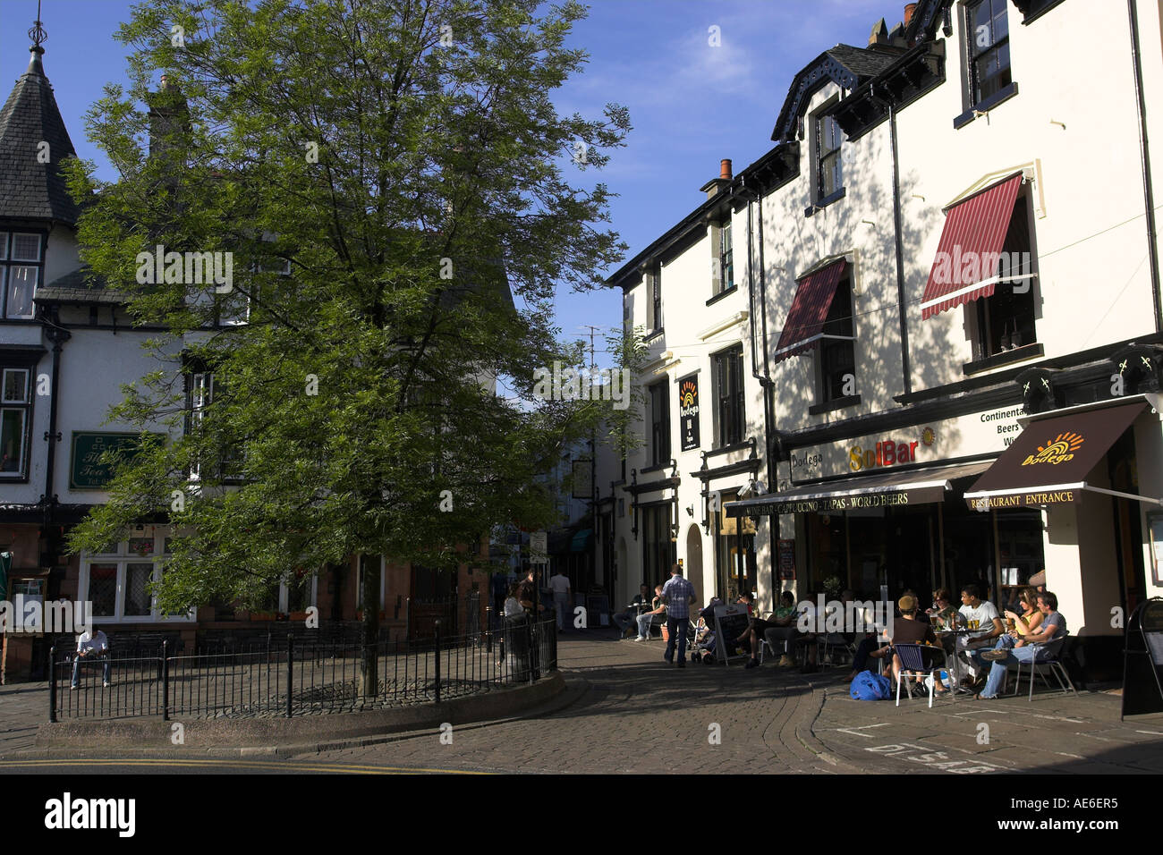 Views Around Bowness on Windermere Cumbria UK Ash Street Stock Photo Alamy