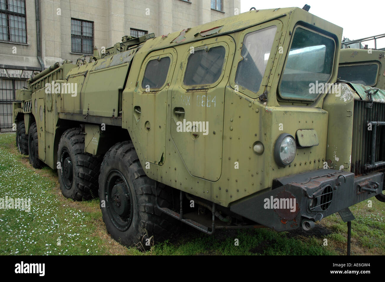 SCUD-B rocket on MAZ-534 truck