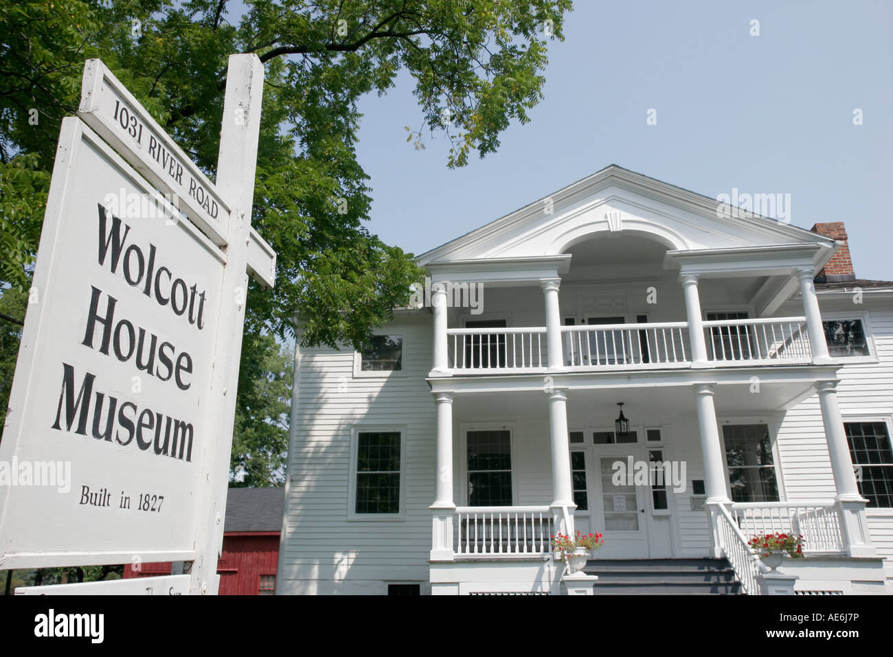 Ohio, OH, Midwest, Toledo, Maumee, River Road, Wolcott House Museum Stock Photo Alamy