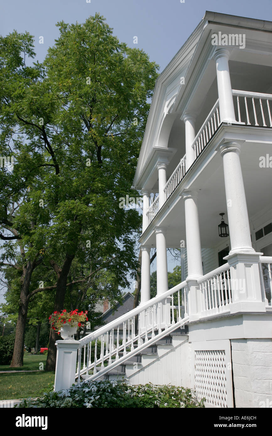 Ohio Toledo,Maumee,River Road,Wolcott House Museum,built 1827,Federal