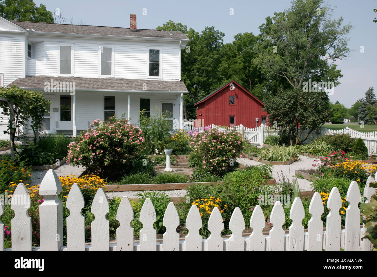 Ohio Toledo,Maumee,River Road,Wolcott House Museum,built 1827,Federal