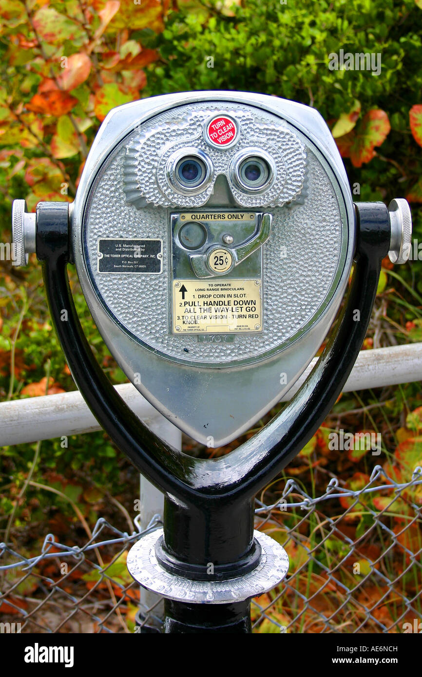 Commercial Binoculars for Viewing Distances Stock Photo Alamy