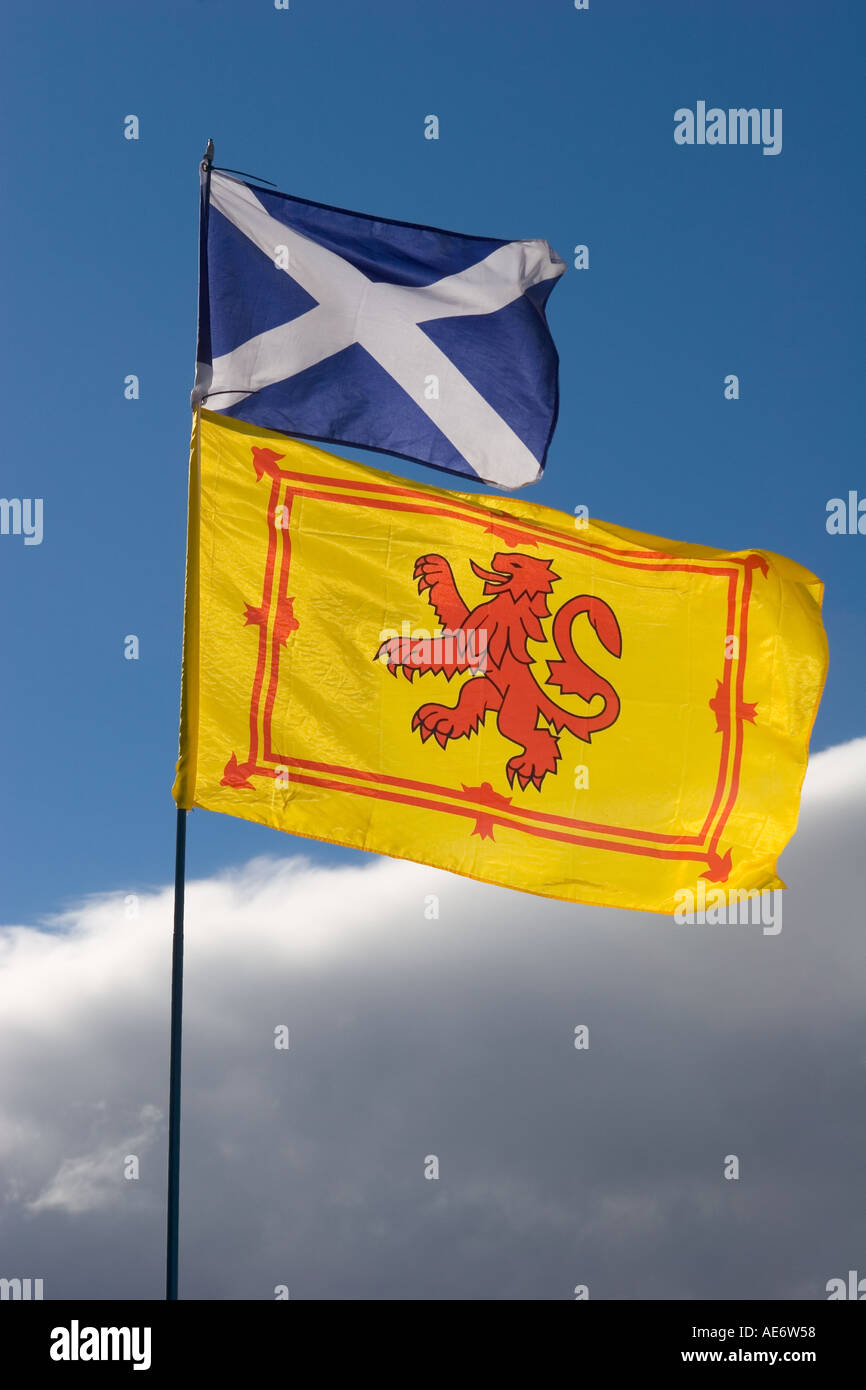 thumbnail image 2 of Single Metal Rip Torn Flag St Andrews Saltire Scotland Decal – JDM Race Car Van Bike Sticker 2 of 4