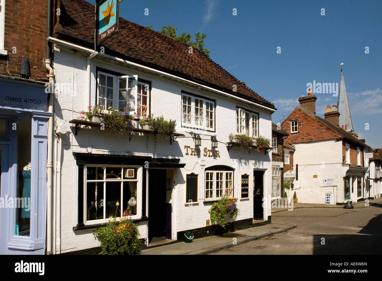 England. Surrey. Godalming Star Inn Stock Photo Alamy